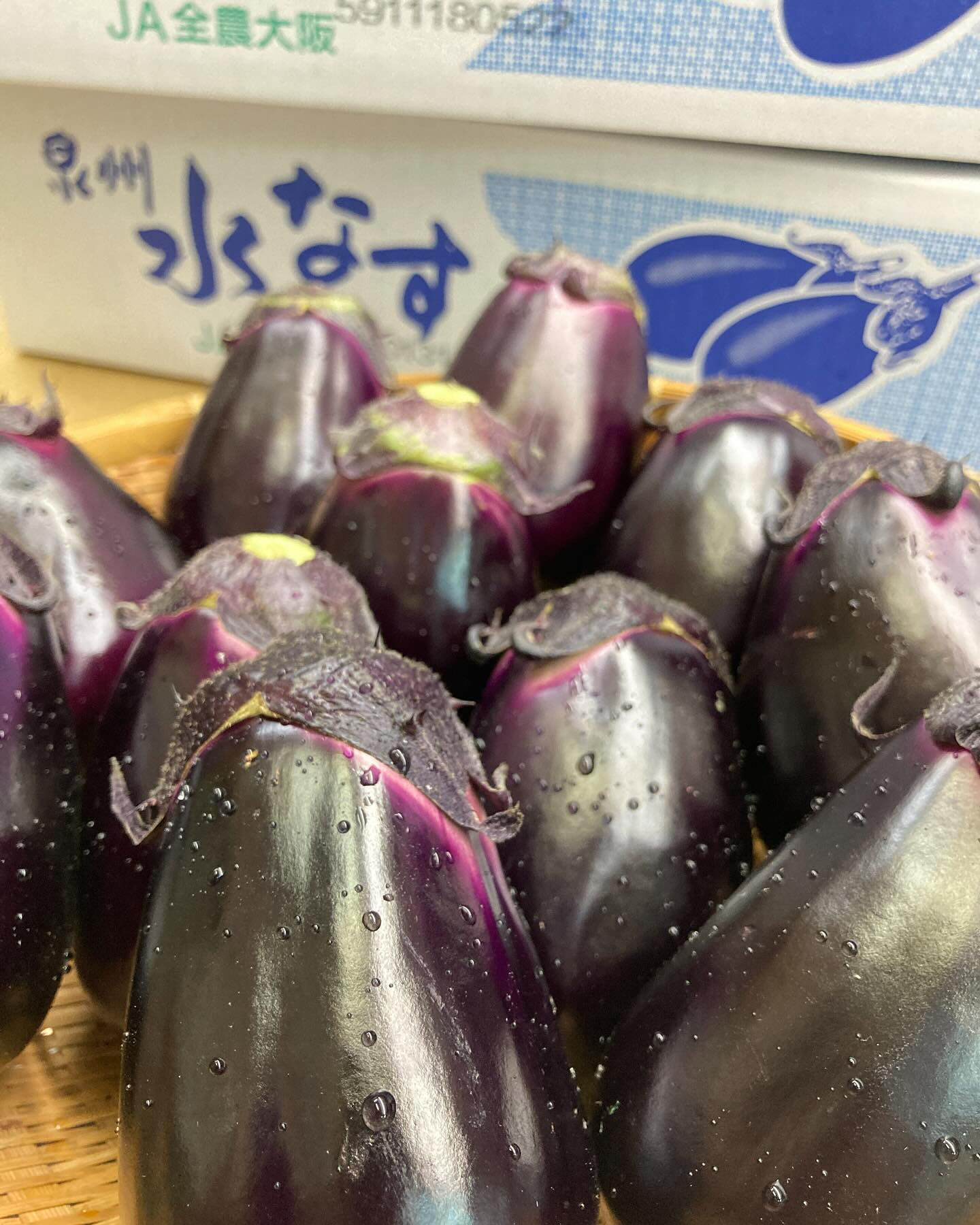果実の様なみずみずしい「水なす」は白醤油と昆布であっさりと漬